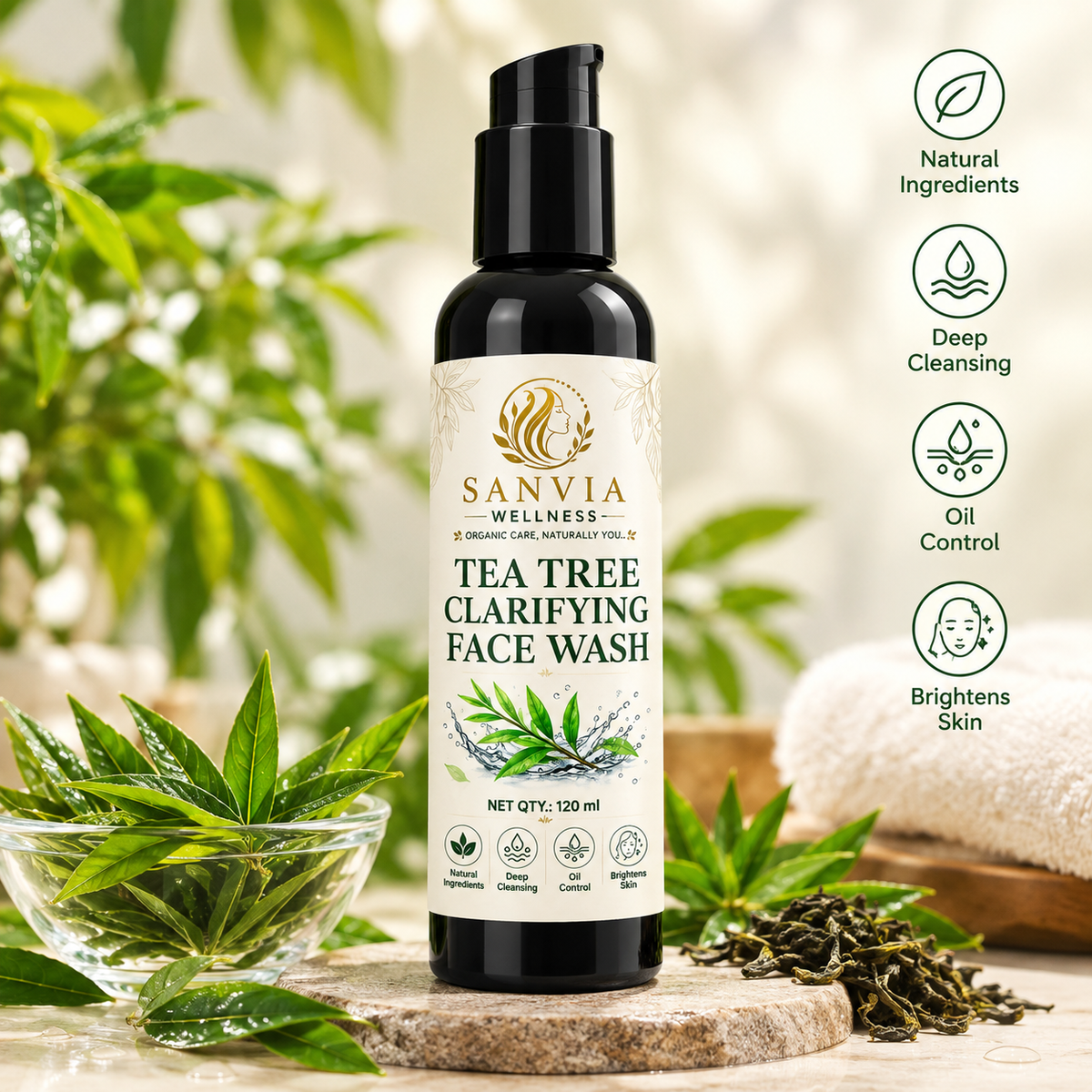 Tea Tree Clarifying Face Wash