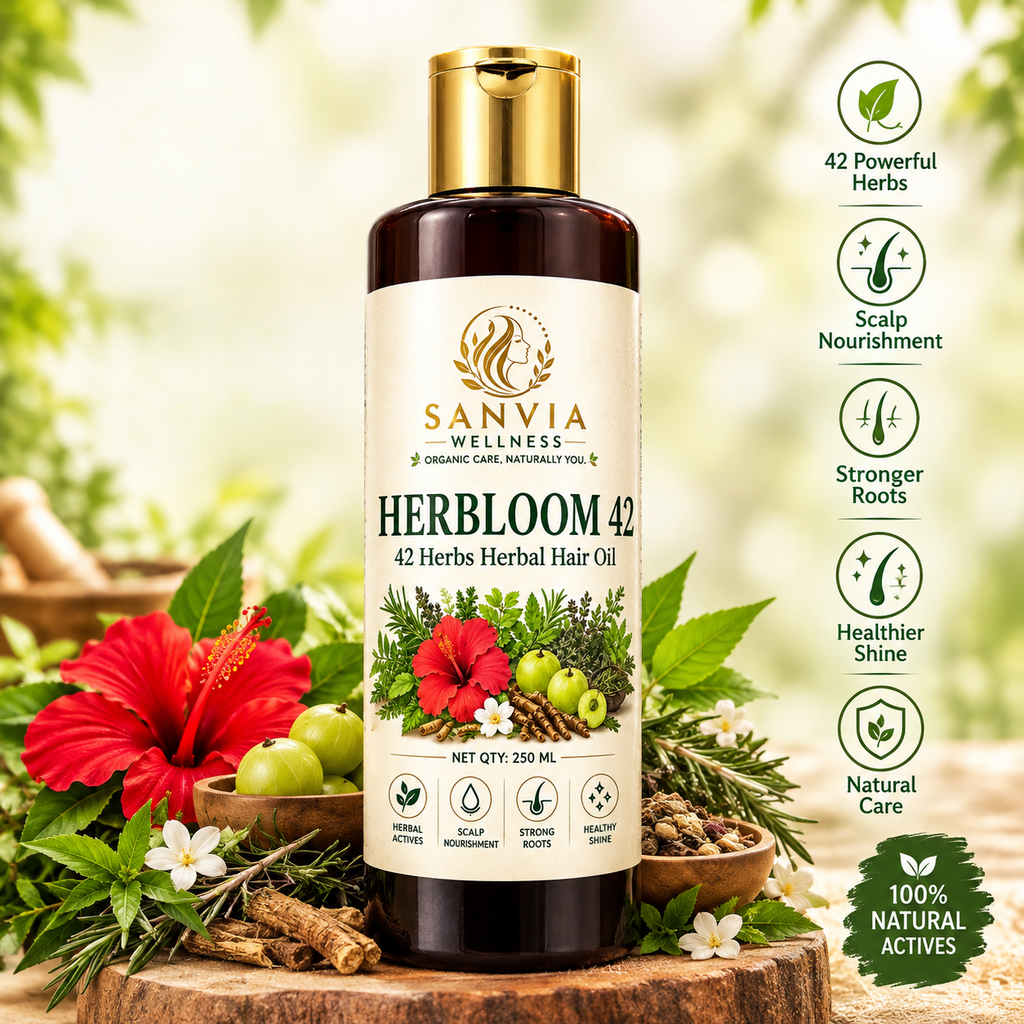 HERBLOOM 42 – 42 Herbs Herbal Hair Oil