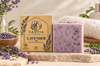 Lavender Handmade Soap Bar – Relaxing & Nourishing Bathing Bar 100g