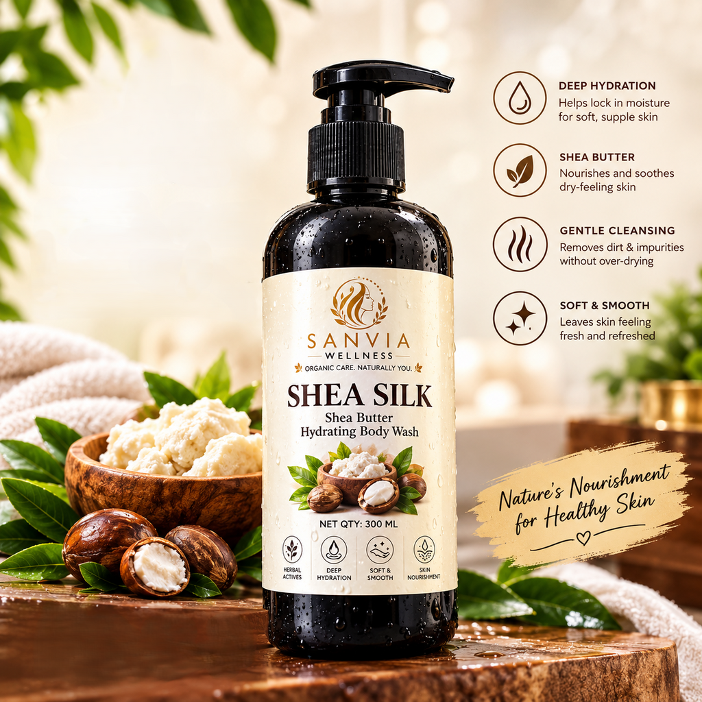 SHEA SILK – Shea Butter Hydrating Body Wash