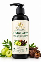 HERBAL ROOTS – Amla + Reetha + Shikakai Herbal Shampoo
