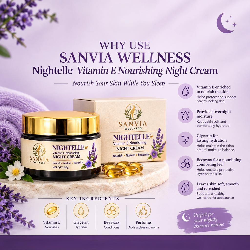 NIGHTELLE- Vitamin E Nourishing Night Cream