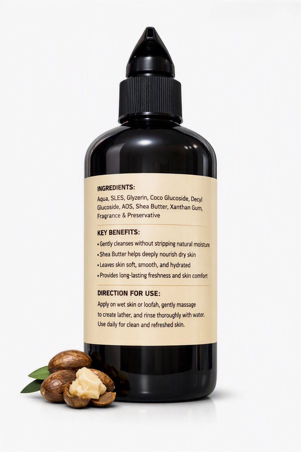 SHEA SILK – Shea Butter Hydrating Body Wash