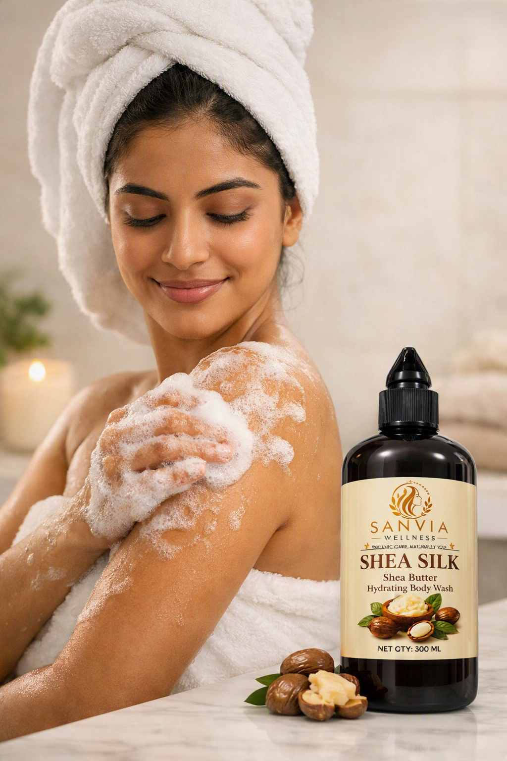SHEA SILK – Shea Butter Hydrating Body Wash