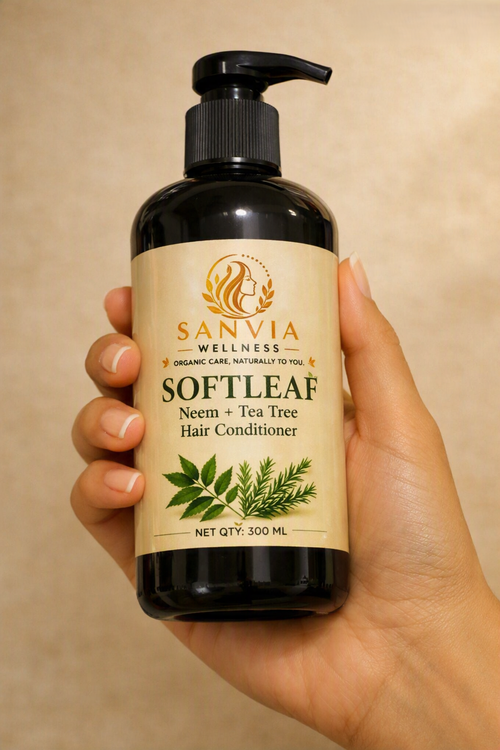SOFTLEAF – Neem + Tea Tree Hair Conditioner