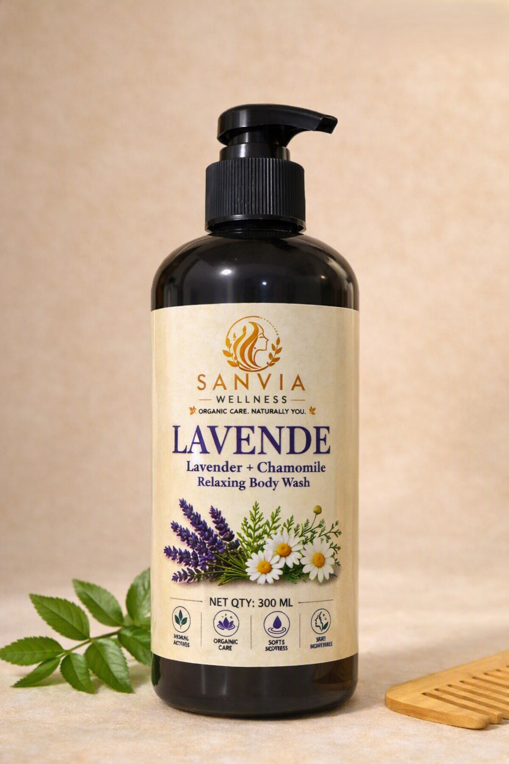 LAVENDÉ – Lavender + Chamomile Relaxing Body Wash
