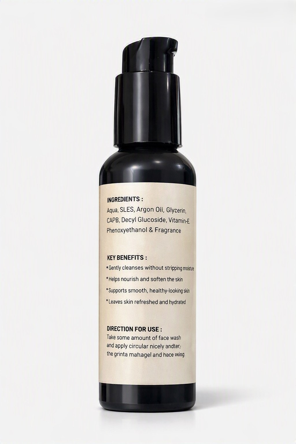 Argan Glow Face Wash