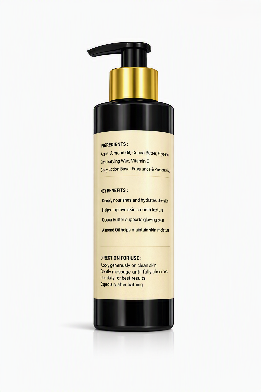 Glowelle – Vitamin E + Argan Oil Nourishing Body Lotion