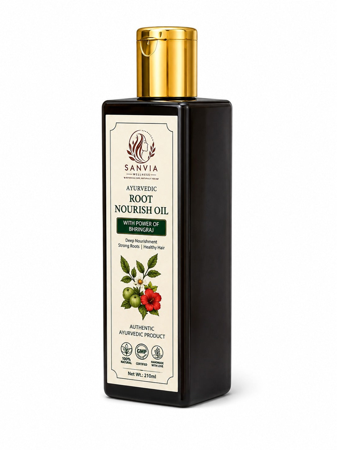 Ayurvedic Root Nourish Oil with Bhringraj