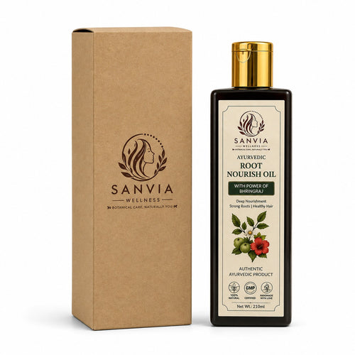 Ayurvedic Root Nourish Oil with Bhringraj