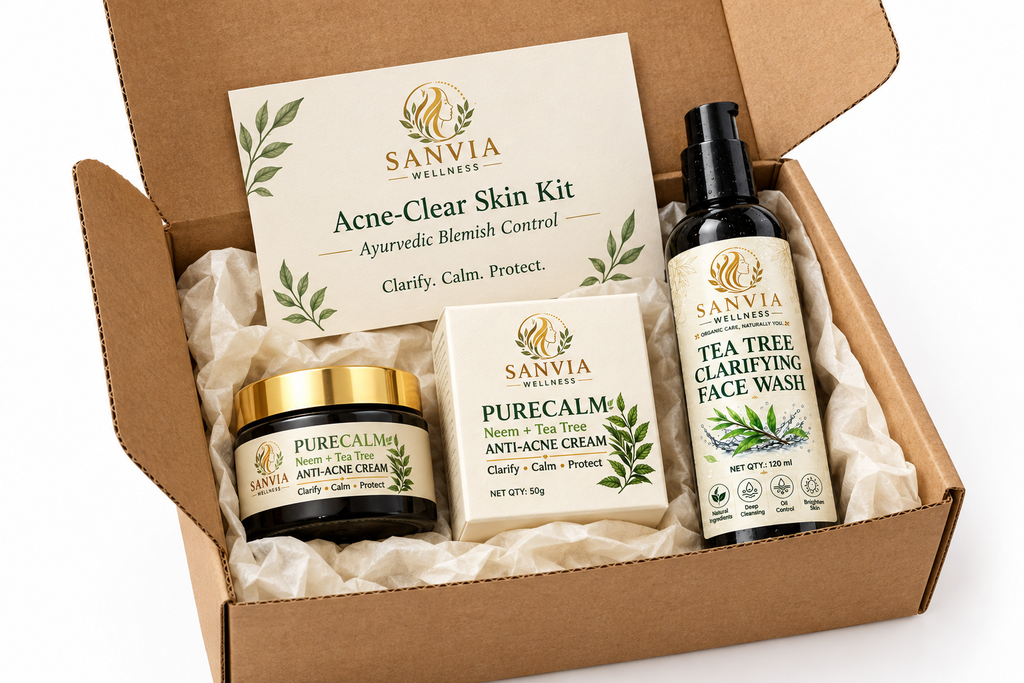 Acne-Clear Skin Kit – Branded Insert, No Label