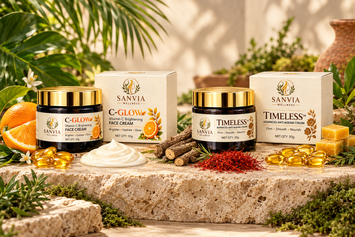C-GLOW & TIMELESS – Natural Banner