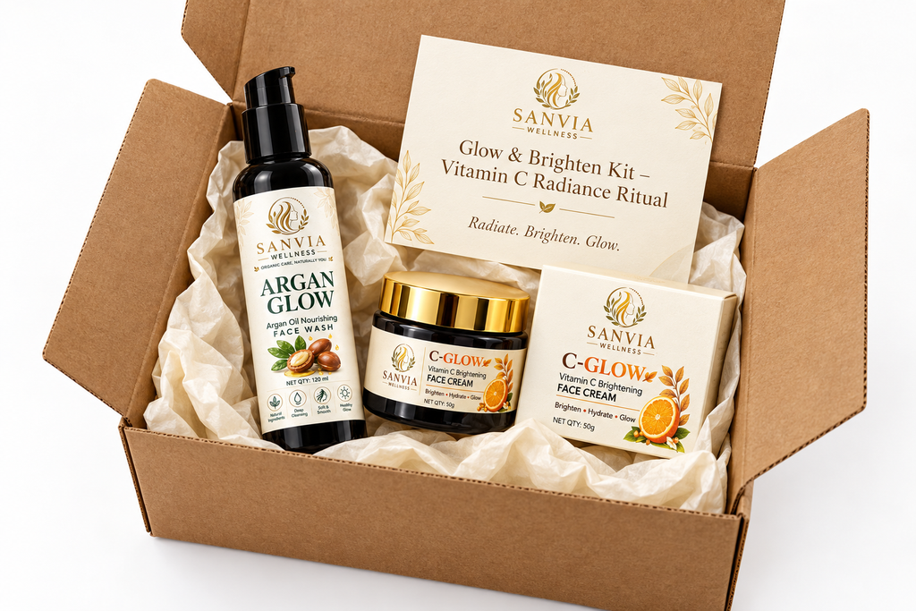 Glow & Brighten Kit – Branded Insert, No Label