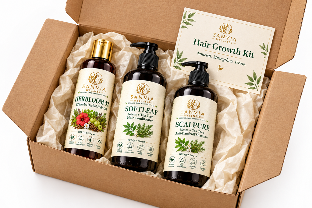 Hair Growth Kit – Branded Insert, No Label