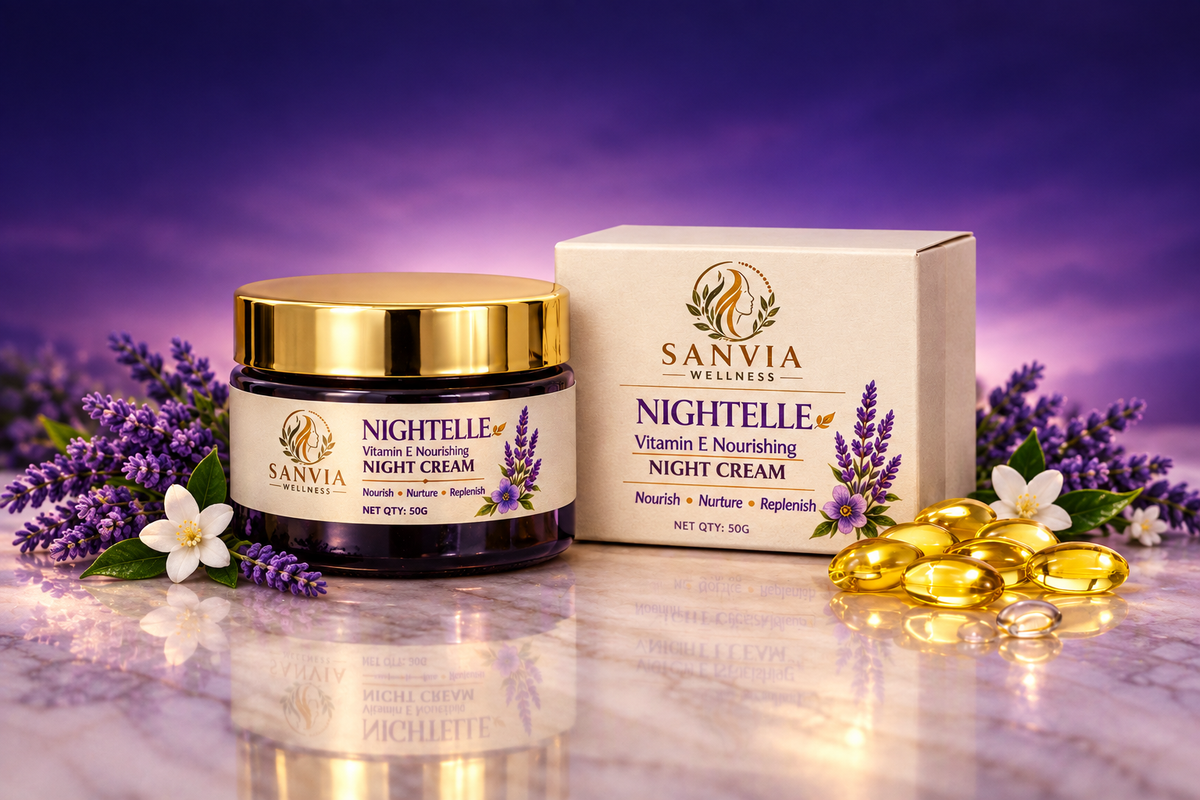 NIGHTELLE Night Cream Banner